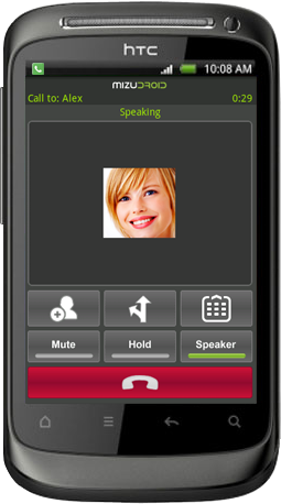 android softphone call