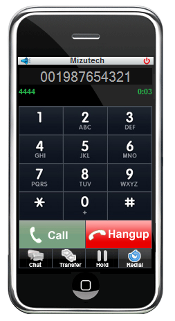 The Mizu browser Webphone is a VoIP softphone embeddable in all browsers